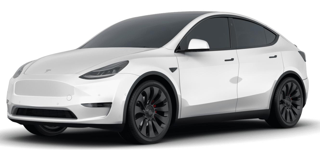 TESLA MODEL Y 2021 5YJYGDEF5MF251722 image